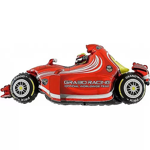 Шар Фигура Гоночный автомобиль Формула 1 Красный